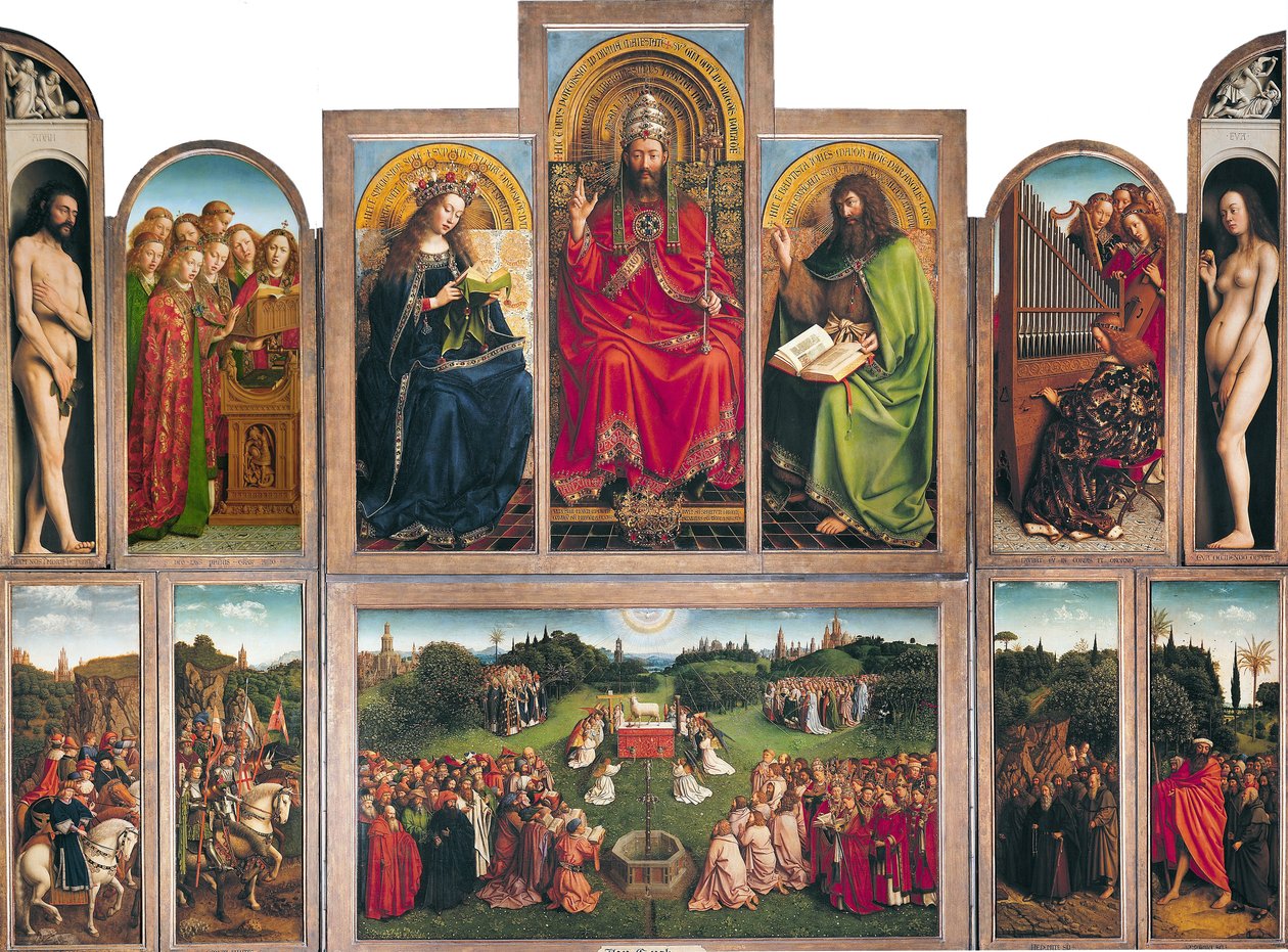 The Ghent Altarpiece by Jan van Eyck
