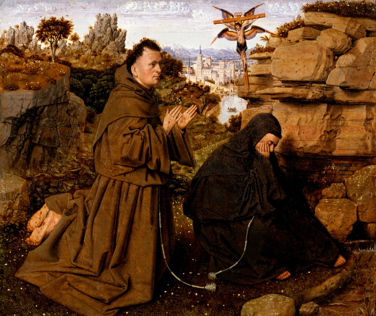 Saint Francis of Assisi Receiving the Stigmata by Jan van Eyck