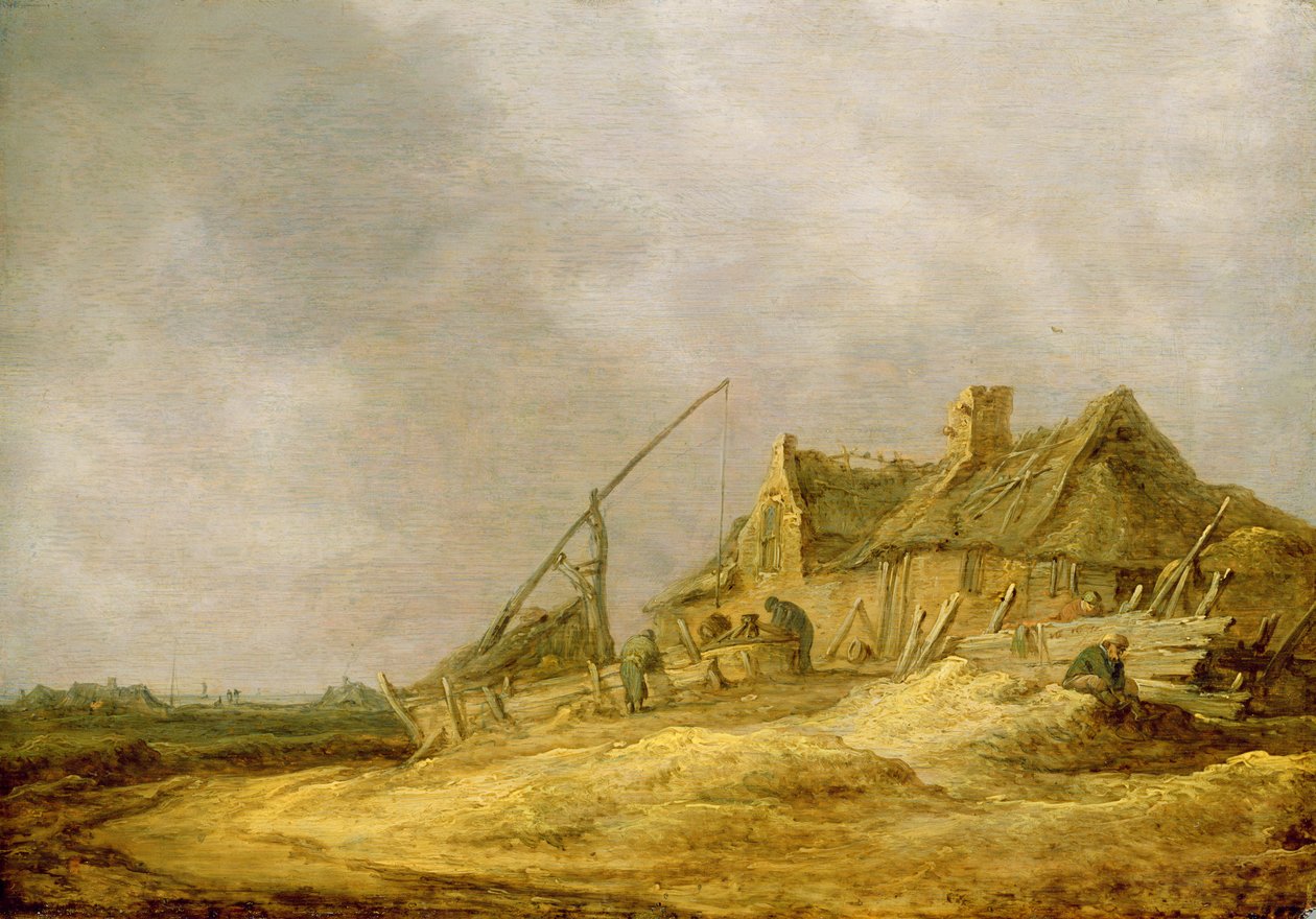 Farmstead, 1632 by Jan Josephsz van Goyen