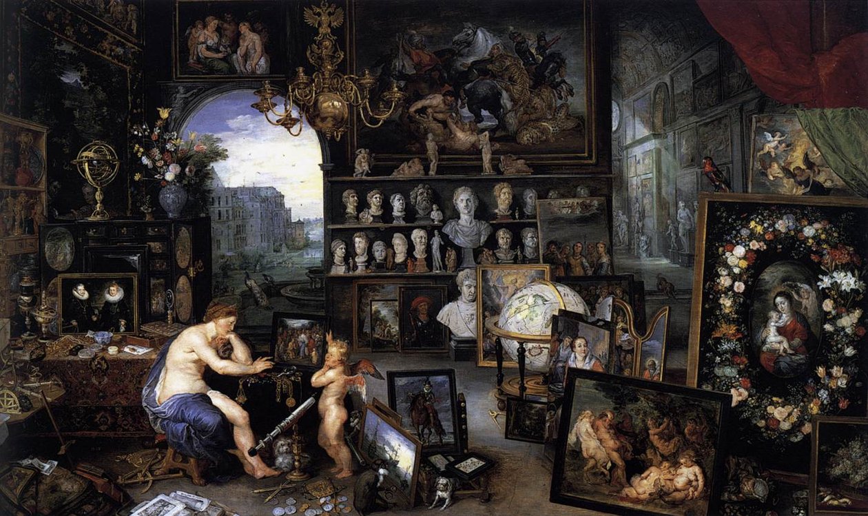 The Sense of Sight by Jan the Elder Brueghel