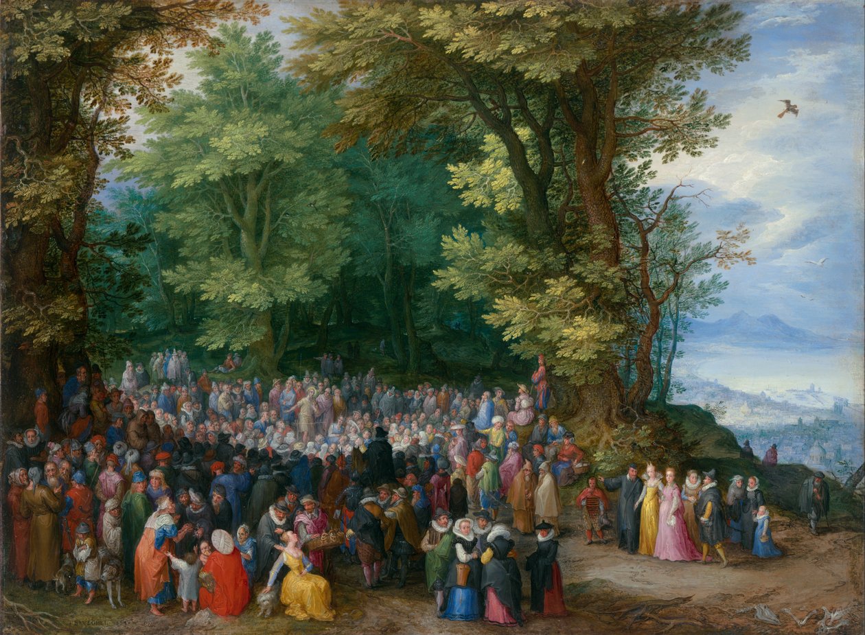 The Sermon on the Mount by Jan the Elder Brueghel