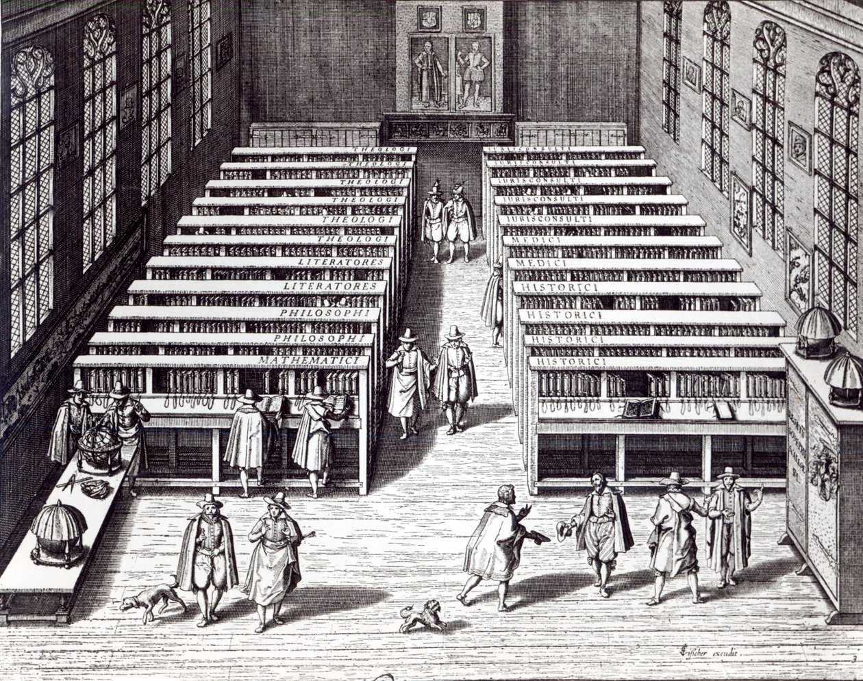 Leiden University Library, 1610 by Jan Cornelis Woudanus