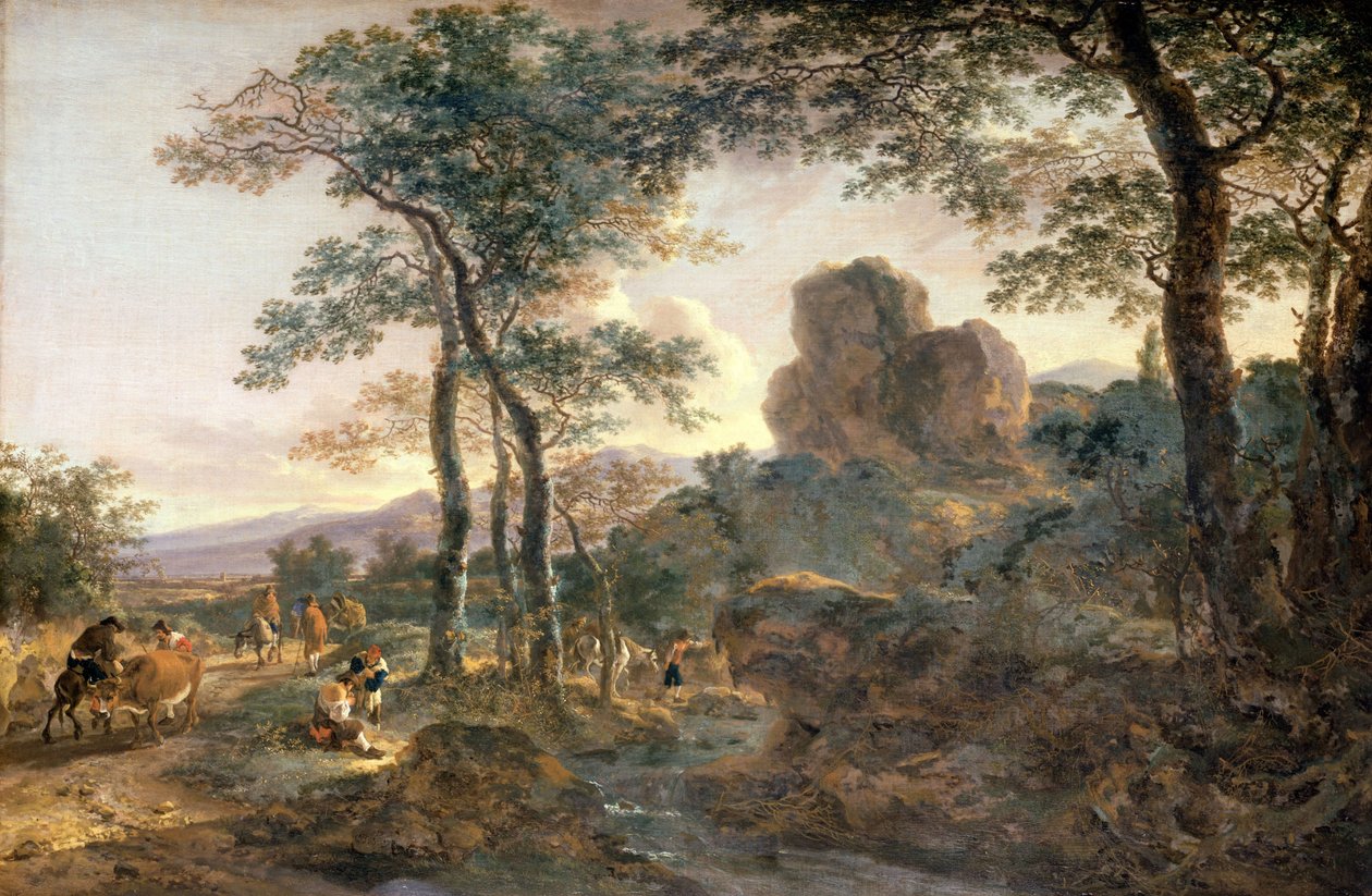 A Mountain Path by Jan Dirksz Both