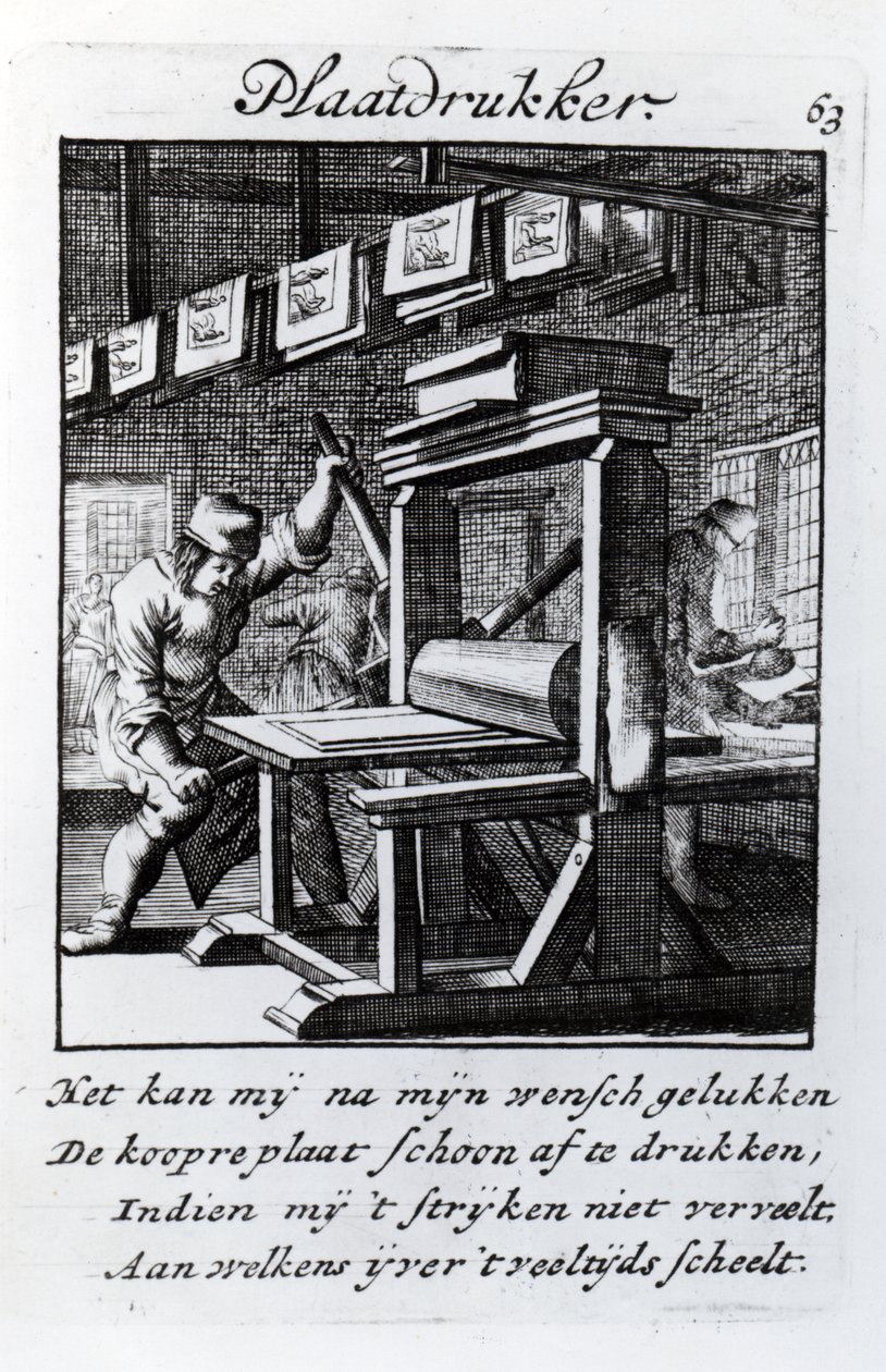 The Copper-plate Engraver, from 