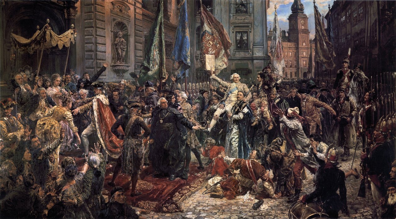 Constitution of May 3, 1791 by Jan Alojzy Matejko