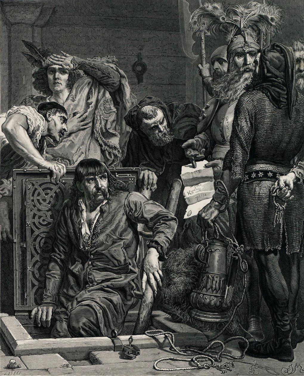 Macko Borkowic Sentenced to Death by Starvation by Jan Alojzy Matejko