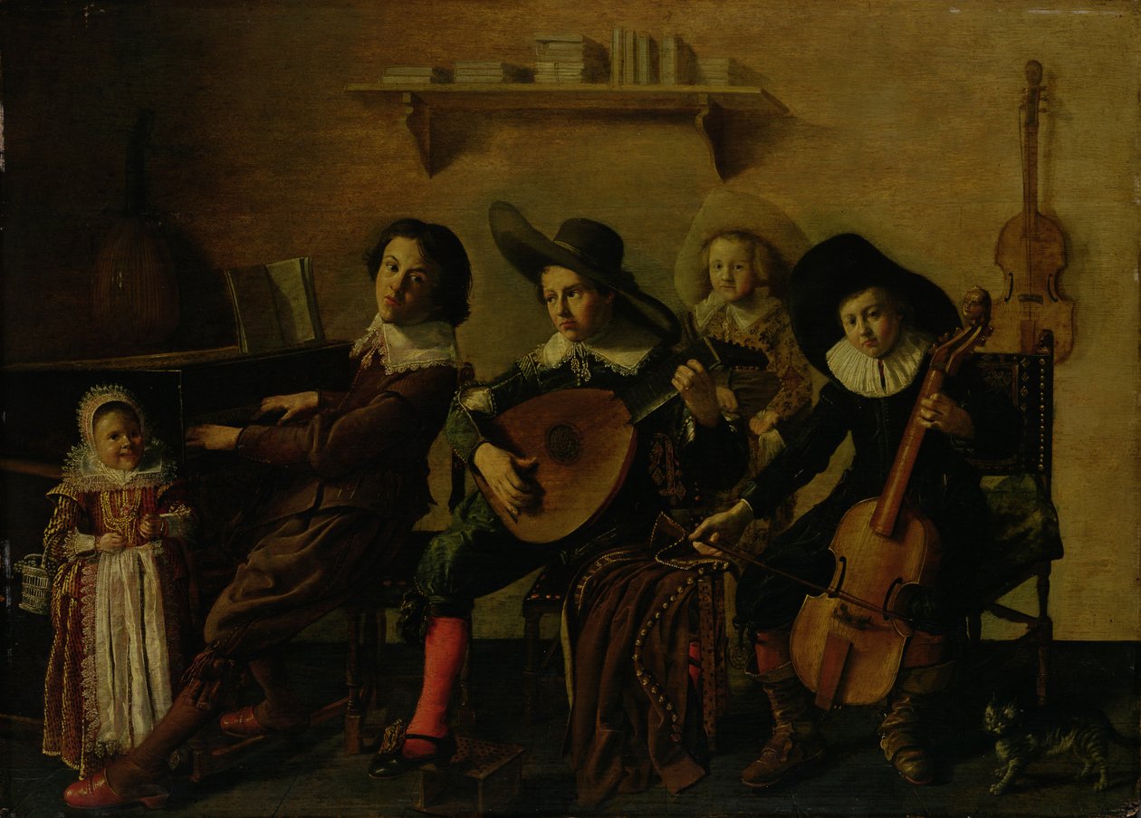 The Concert by Jan Miense Molenaer