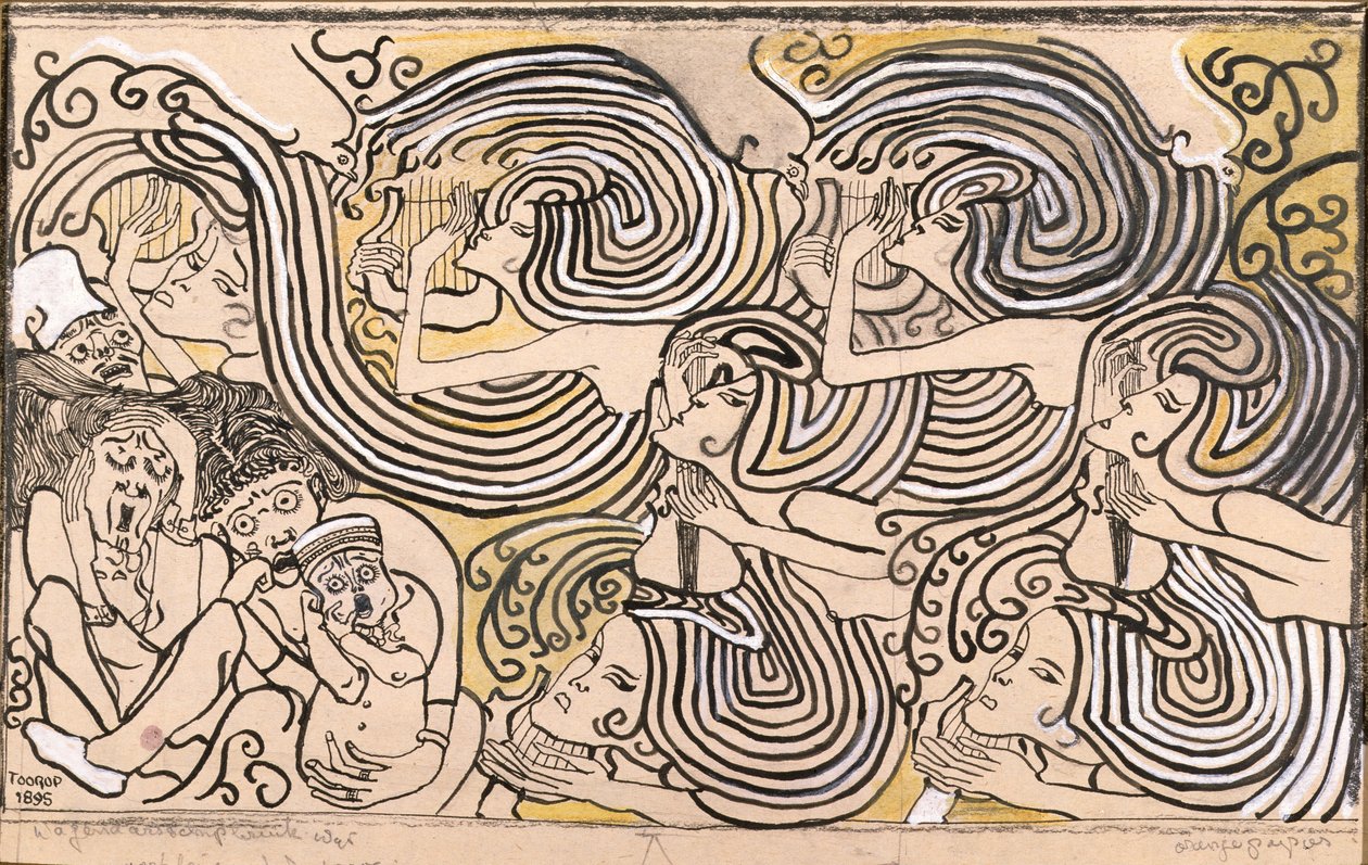 Shipwreck, 1895 by Jan Toorop