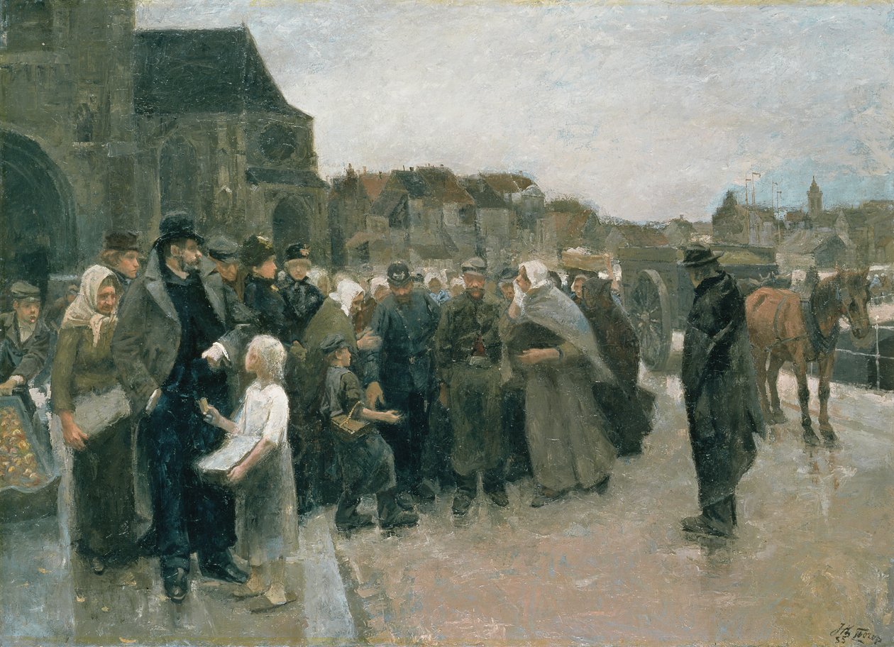 The Arrest, 1885 by Jan Toorop