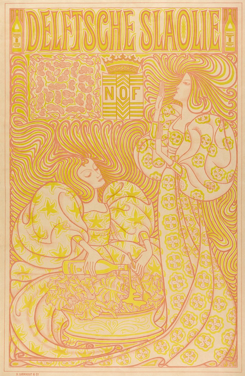 Jan Toorop, Delft Salad Oil, 1895 by Jan Toorop