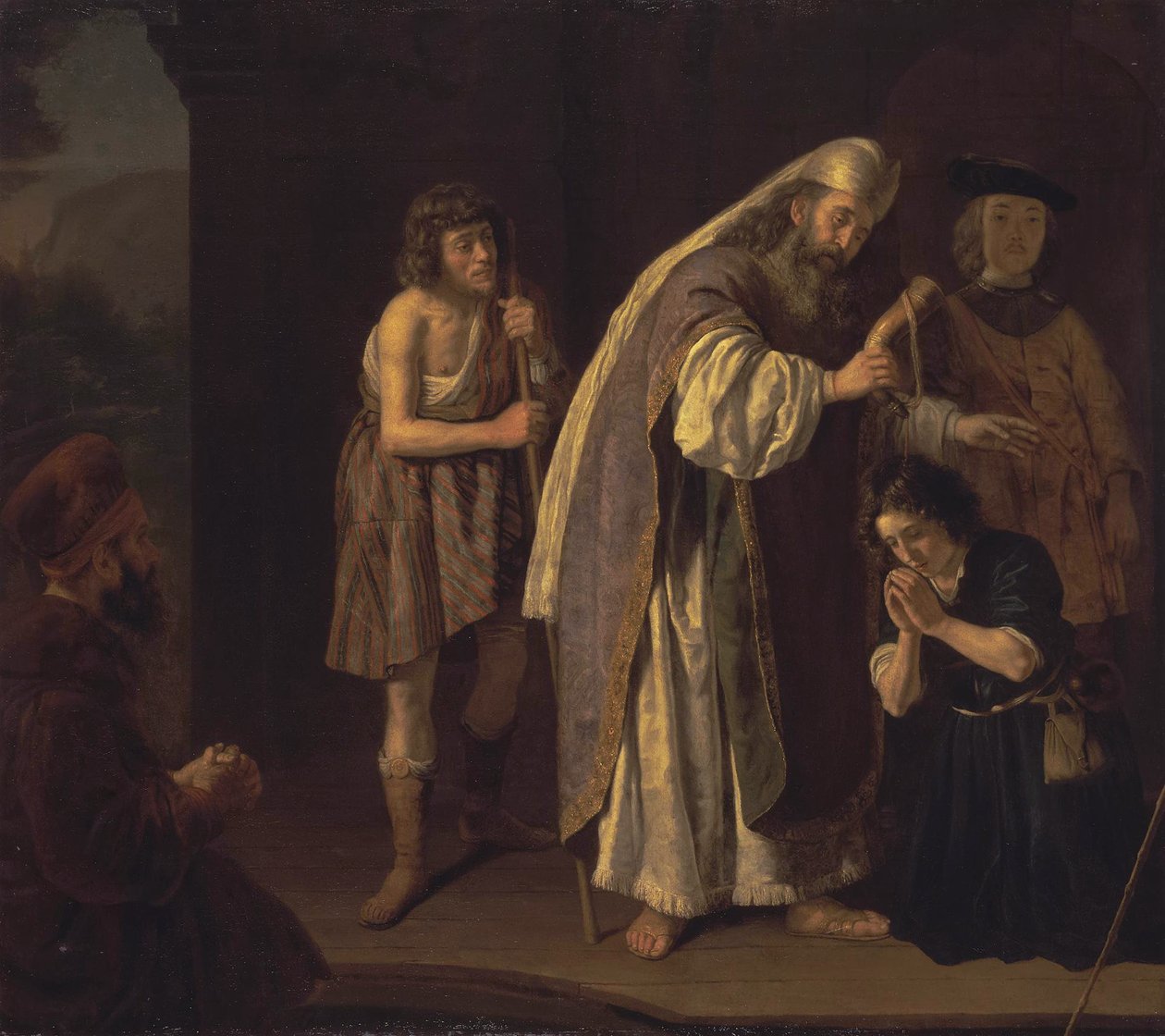 The Anointing of David by Jan Victors