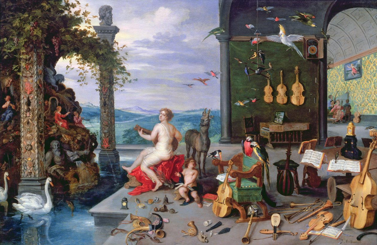 Allegory of Music by Jan the Elder Brueghel