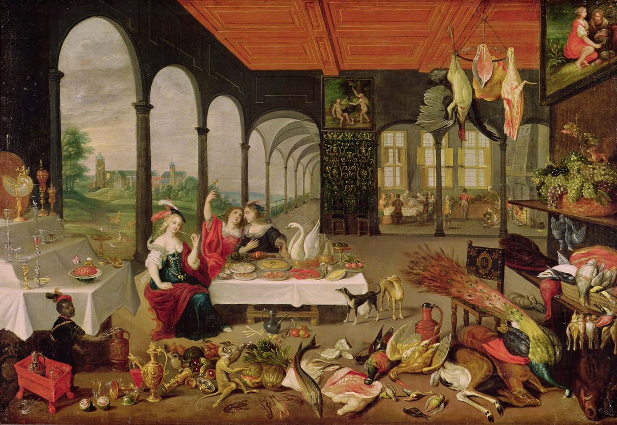 Allegory of Taste by Jan the Elder Brueghel