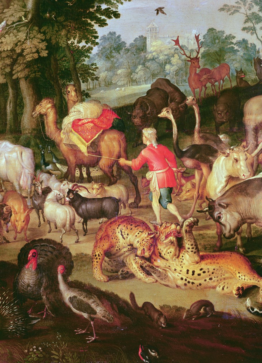 Earthly Paradise (detail) by Jan the Elder Brueghel