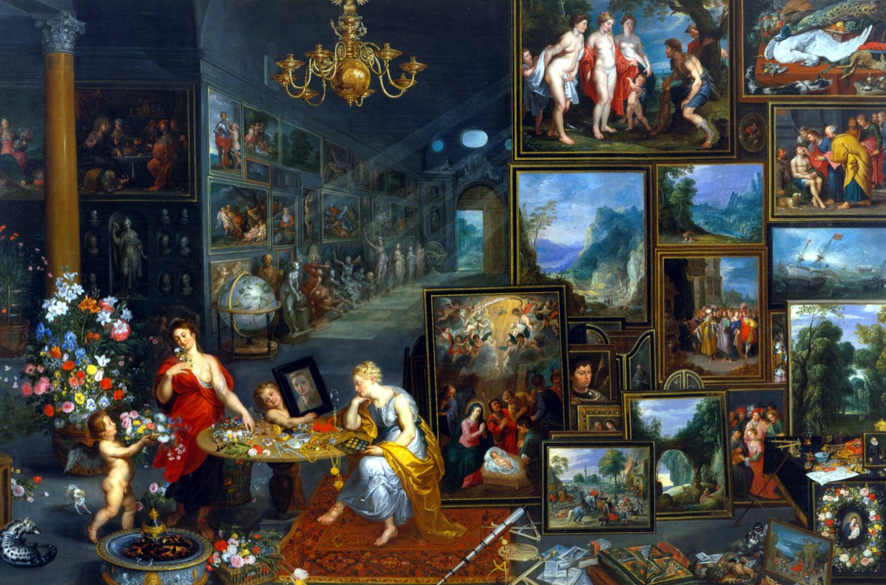 Sight and Smell by Jan the Elder Brueghel