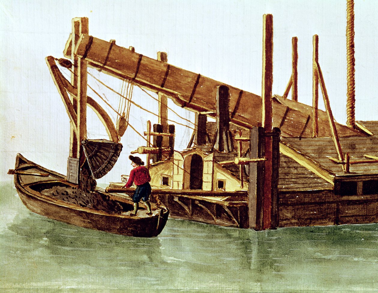 Dredging a Canal by Jan van Grevenbroeck