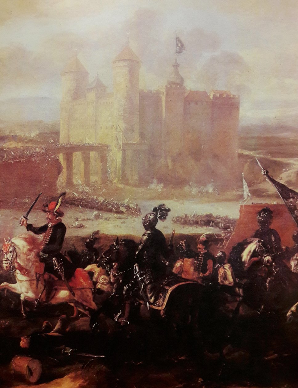 Battle of Khotyn in 1673 by Jan van Huchtenburgh