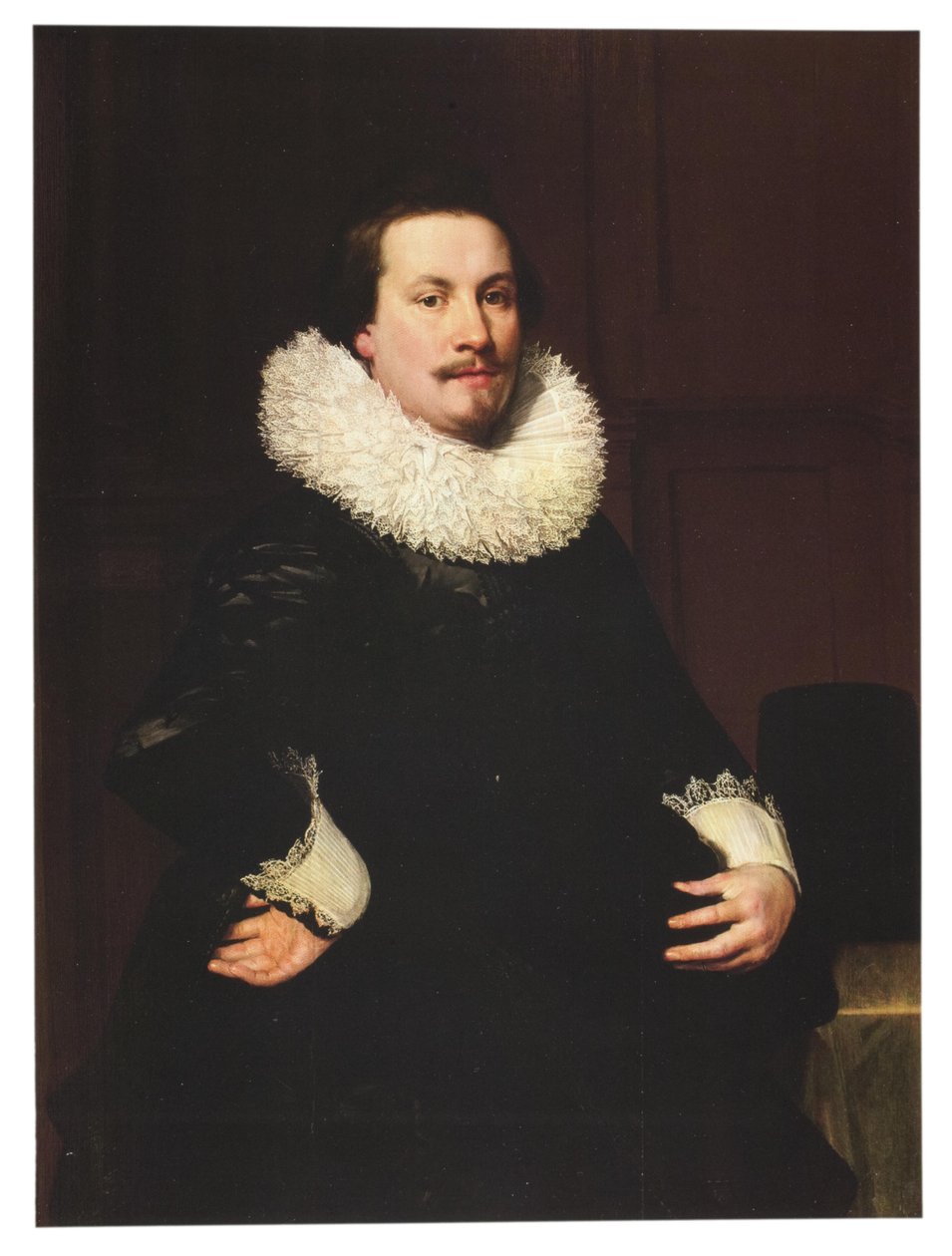 Portrait of a Man in a White Ruff by Jan Anthonisz. van Ravesteyn
