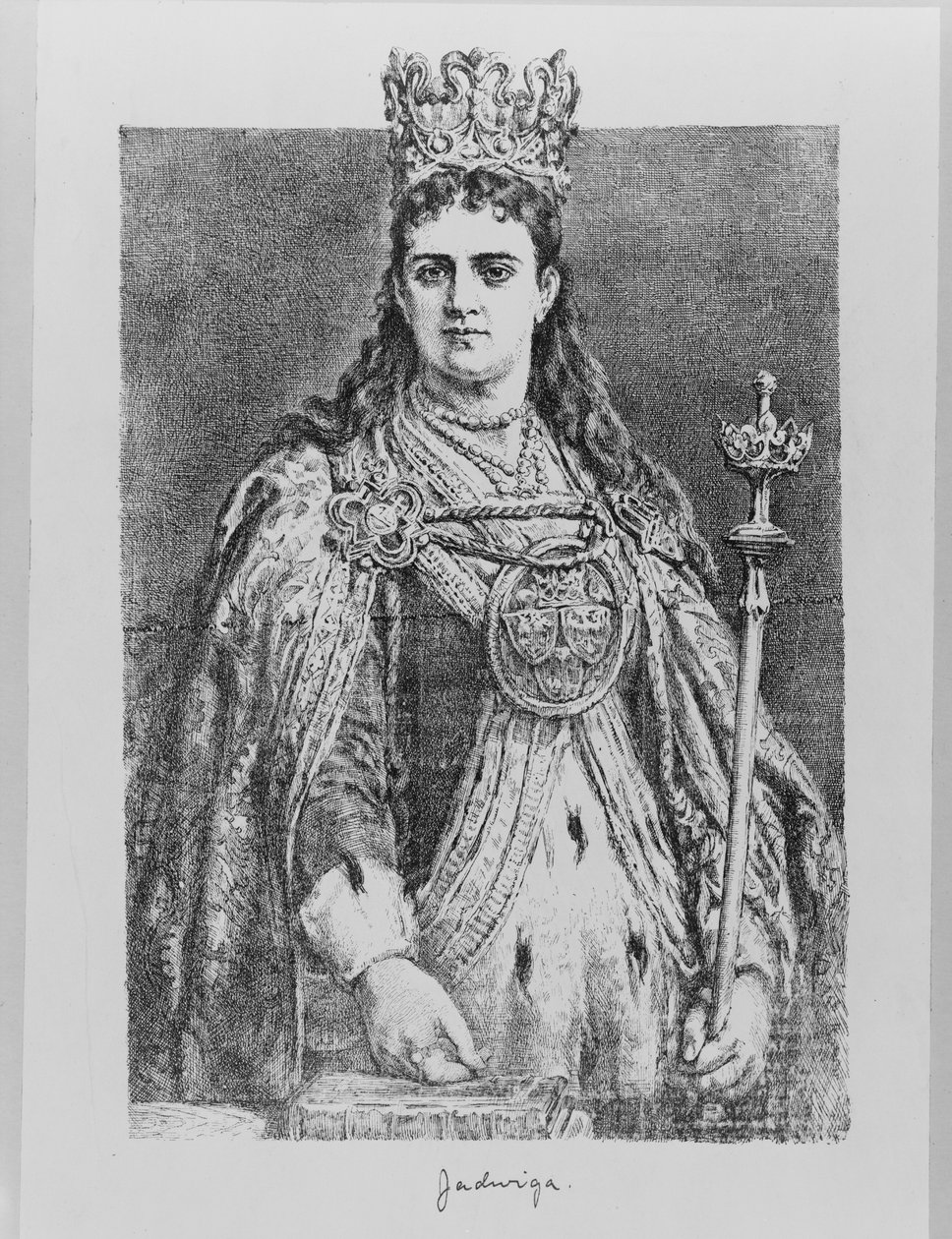 Queen Jadwiga of Poland, 19th Century by Jan Alojzy Matejko