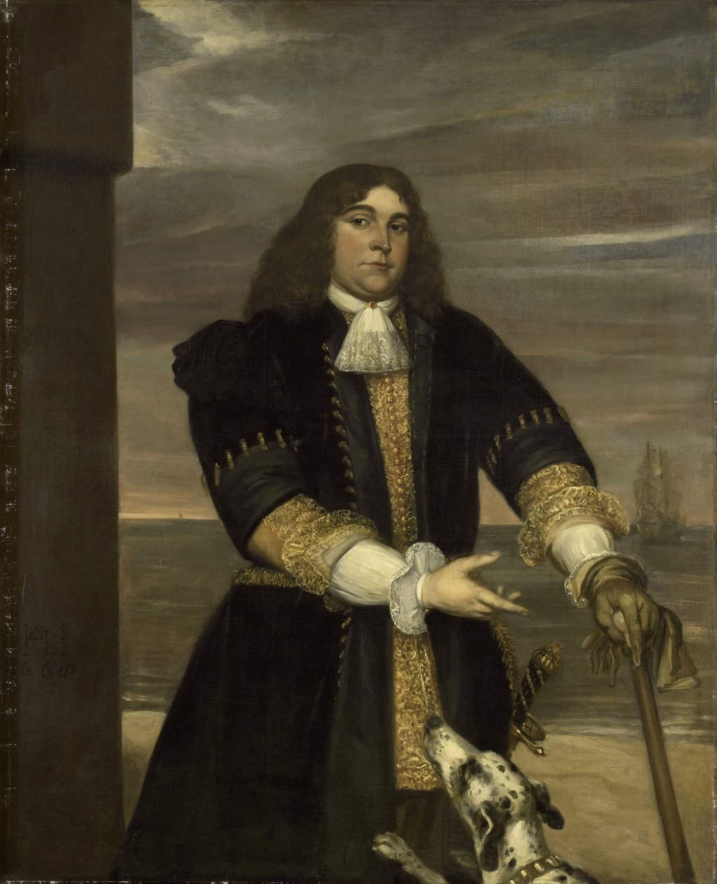 Portrait of Jan Pauwelsz. van Gelder by Jan Andrea Lievens