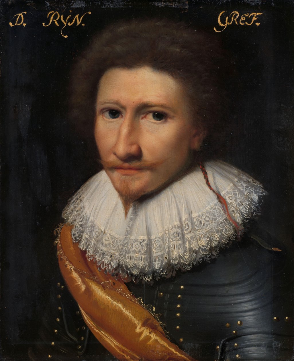 Portrait of Johann Conrad von Salm, Waldgrave and Rhinegrave van Dhaun by Jan Antonisz van Ravesteyn (workshop of)