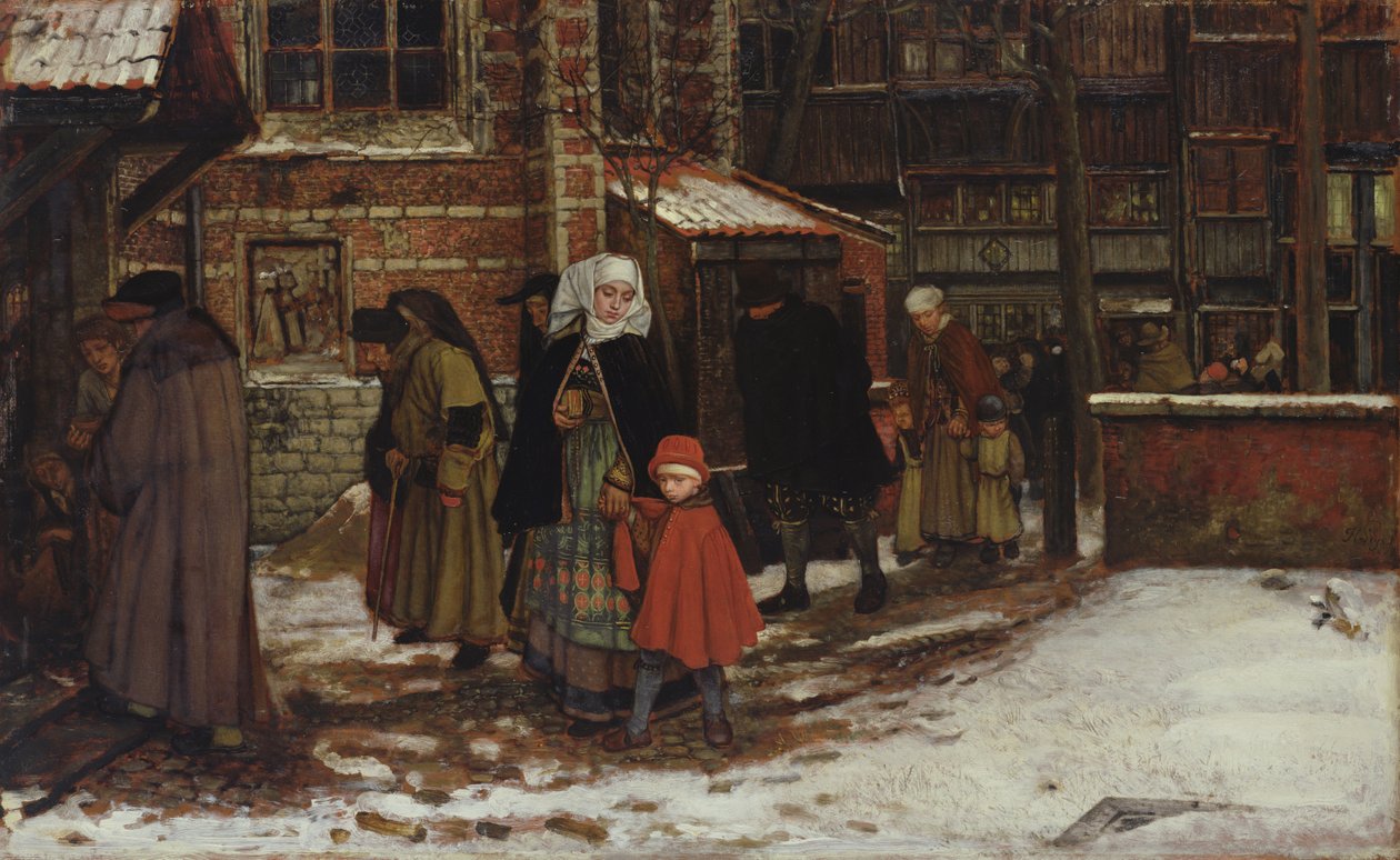 St. Johns Festival by Jan August Hendrik Leys