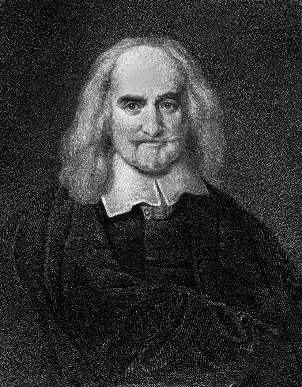 Thomas Hobbes, English Philosopher by Jan Baptist (after) Jaspers
