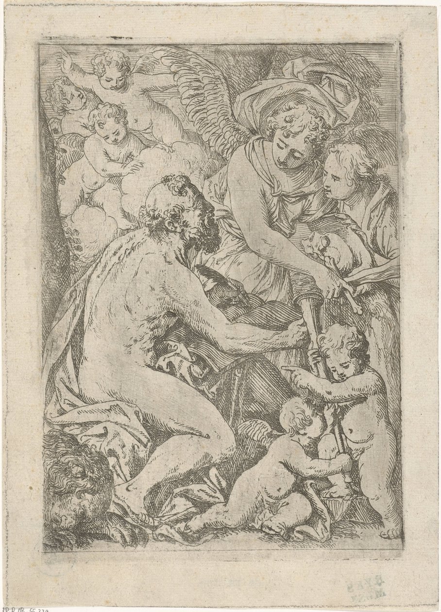 Saint Jerome by Jan Baptist Herregouts