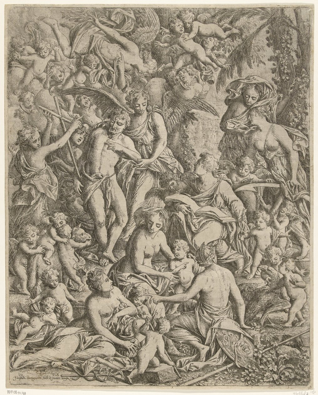 John the Evangelist and John the Baptist by Jan Baptist Herregouts