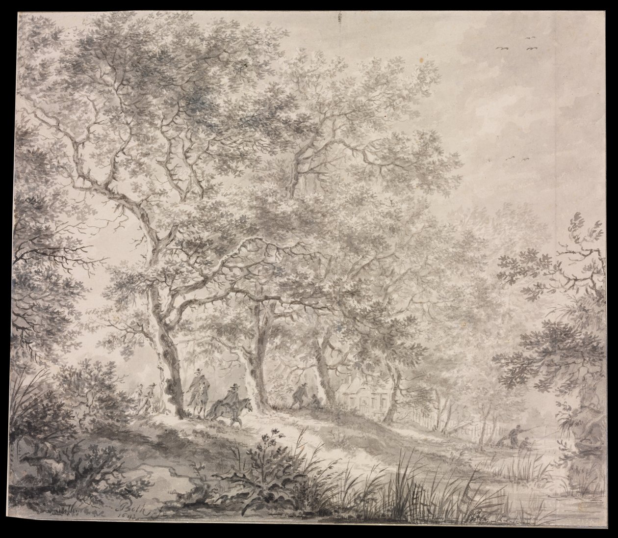 Row of Trees by Jan Both