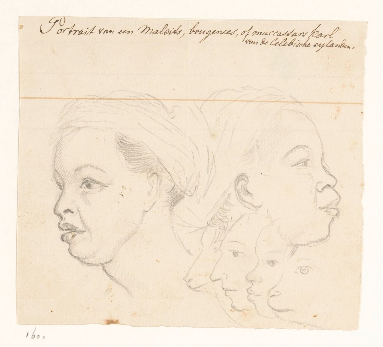 Portrait of a Buginese by Jan Brandes