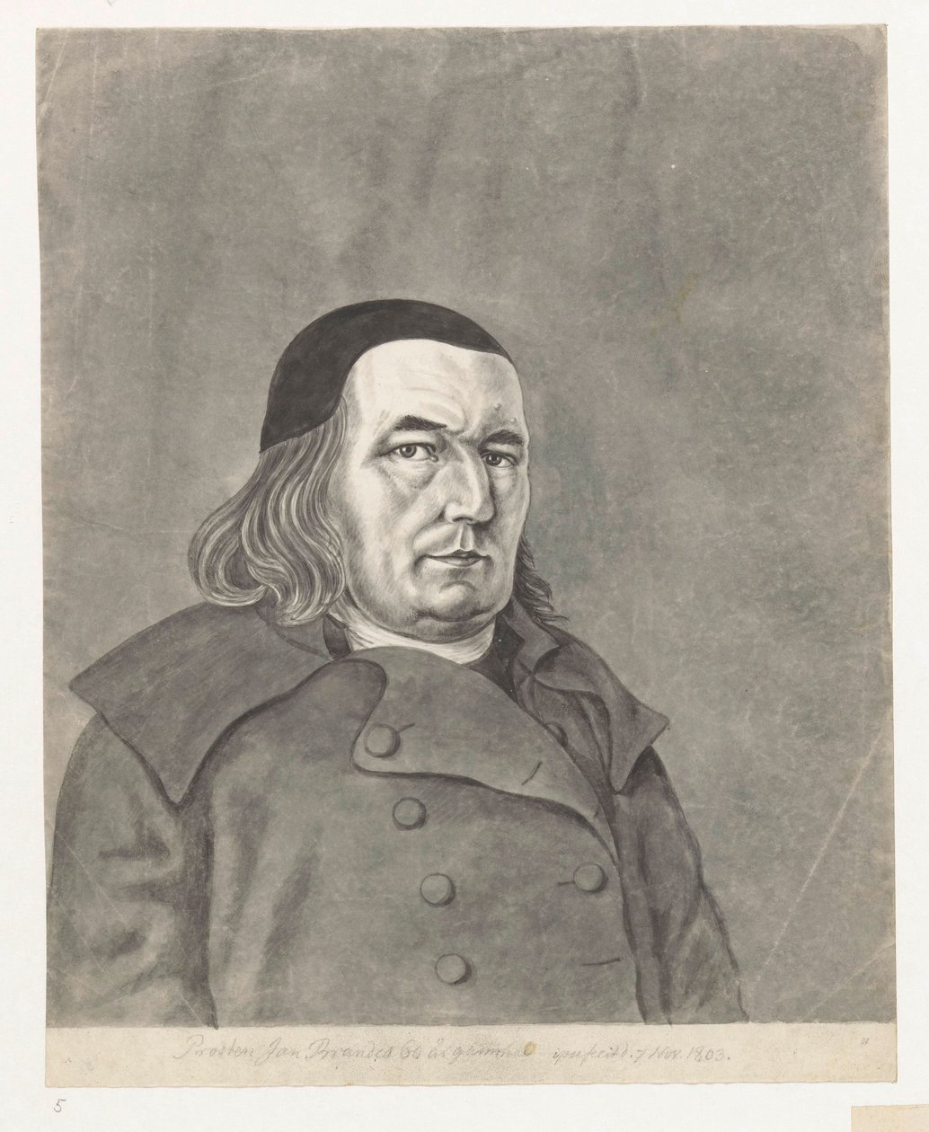 Self-Portrait Jan Brandes 1803 by Jan Brandes
