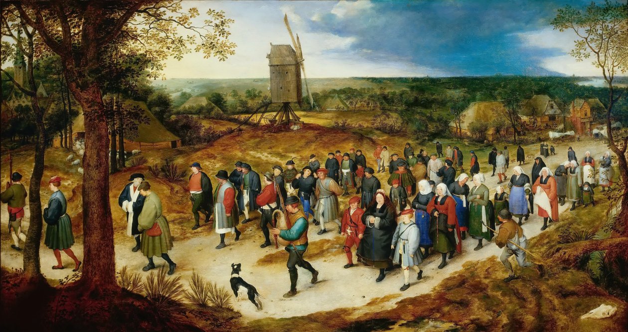 The Wedding Cortège by Jan Brueghel the Elder