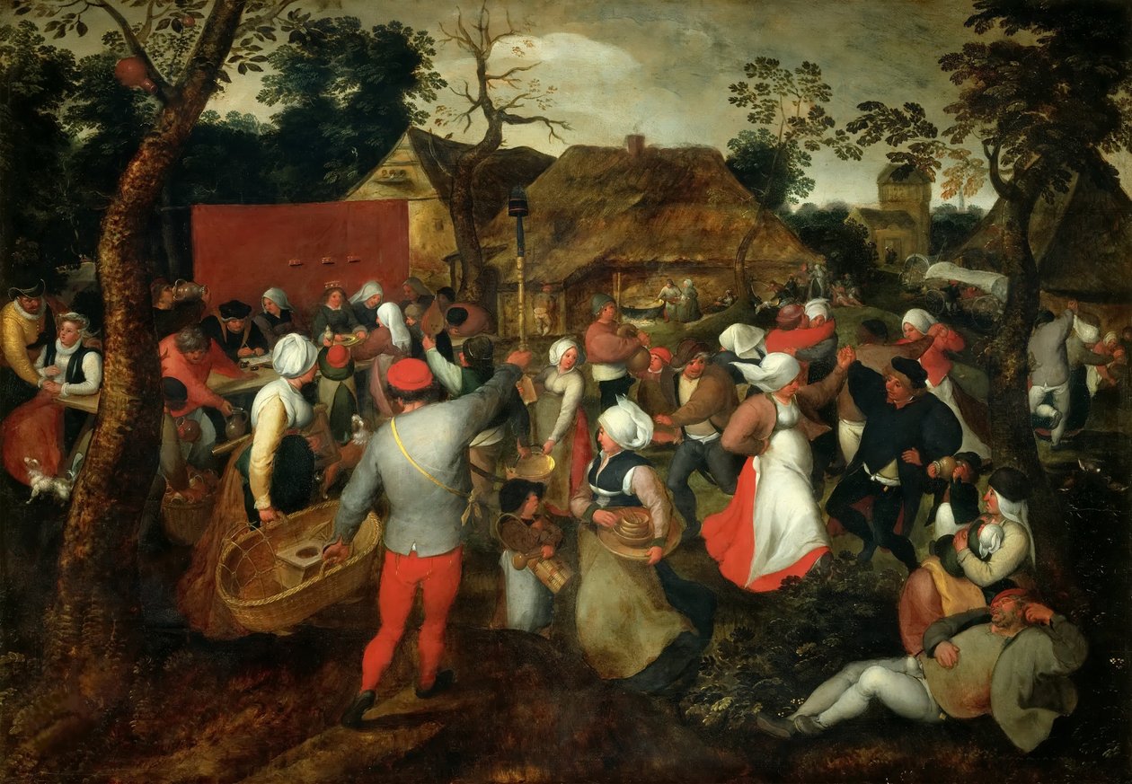Wedding Dance, ca. 1600 by Jan Brueghel the Elder