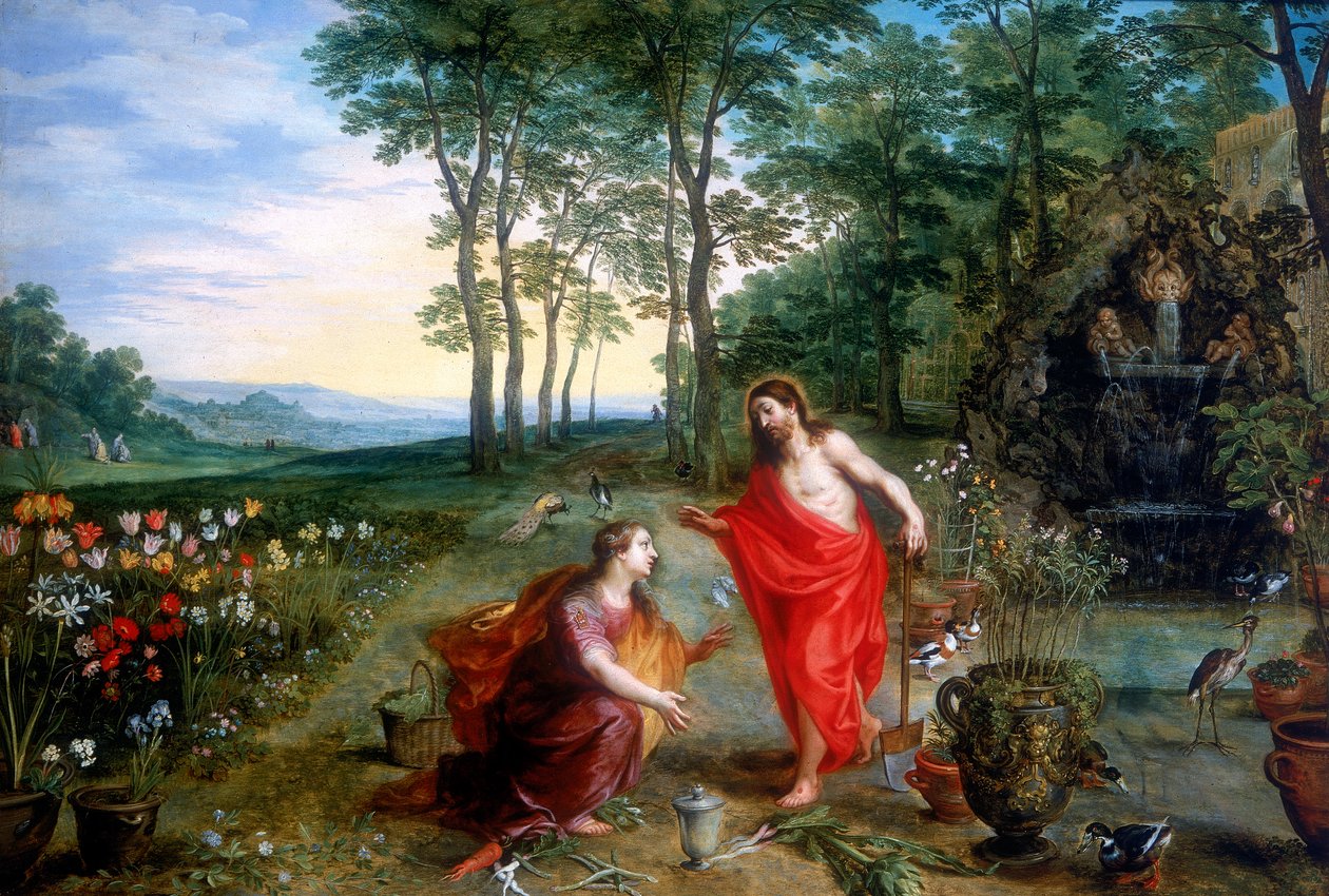 Noli me tangere (Do Not Touch Me), 17th century by Jan Brueghel the Younger