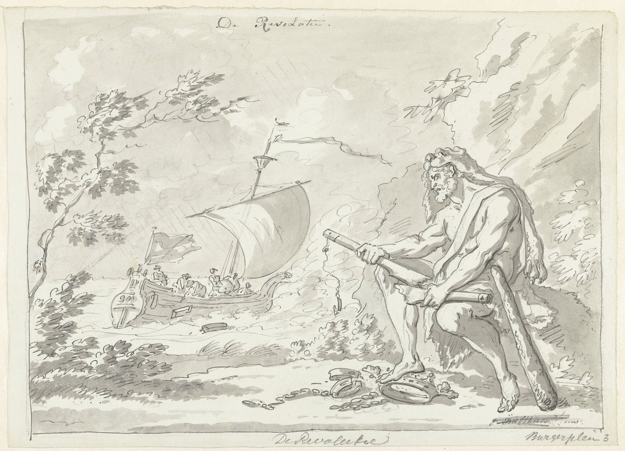 Revolution: Hercules Breaks the Yoke by Jan Bulthuis