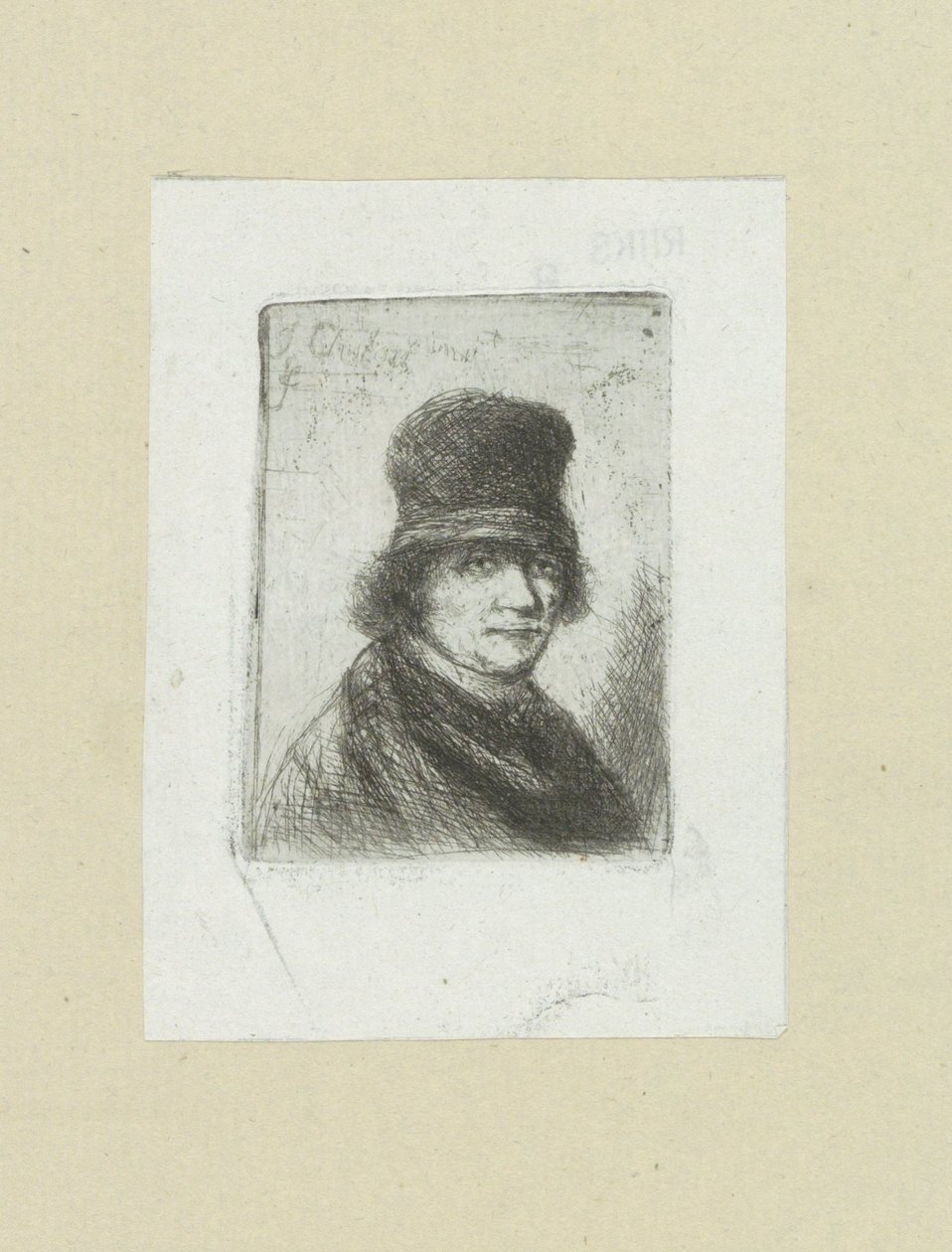 Man with Top Hat by Jan Chalon