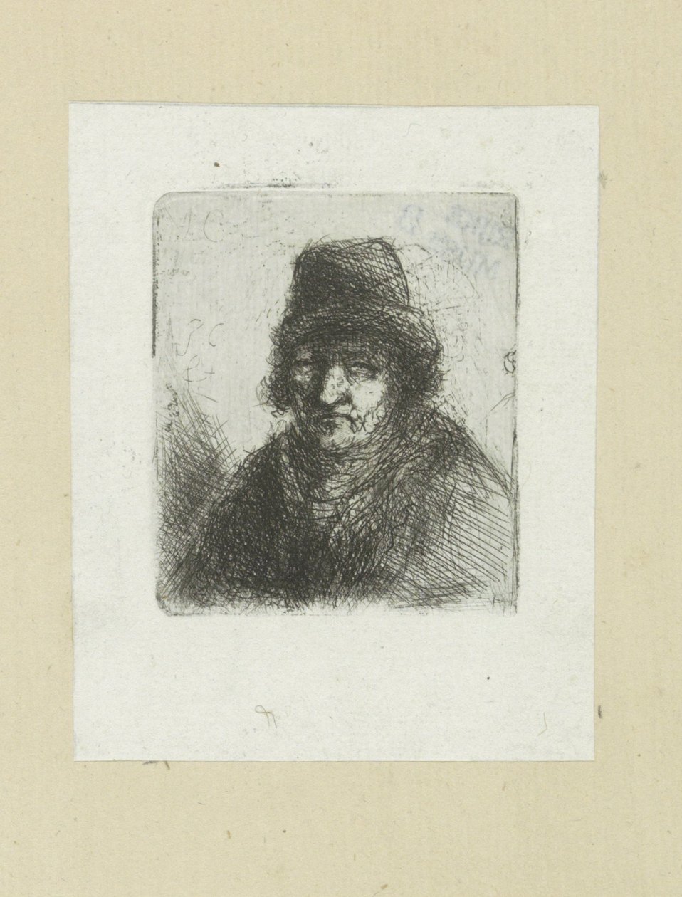 Adult Man with Hat by Jan Chalon