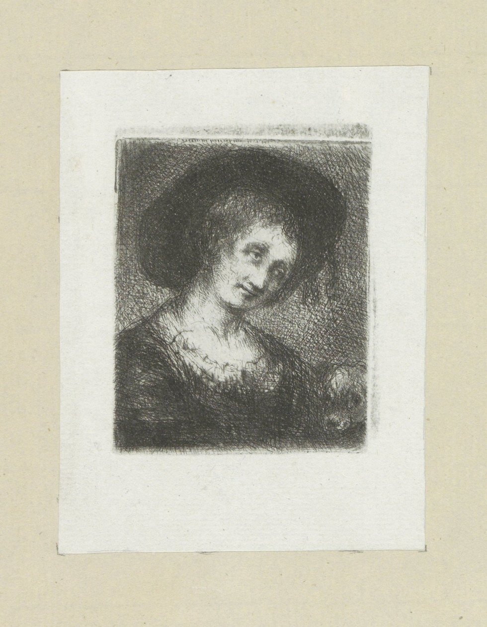 Woman with Dog by Jan Chalon