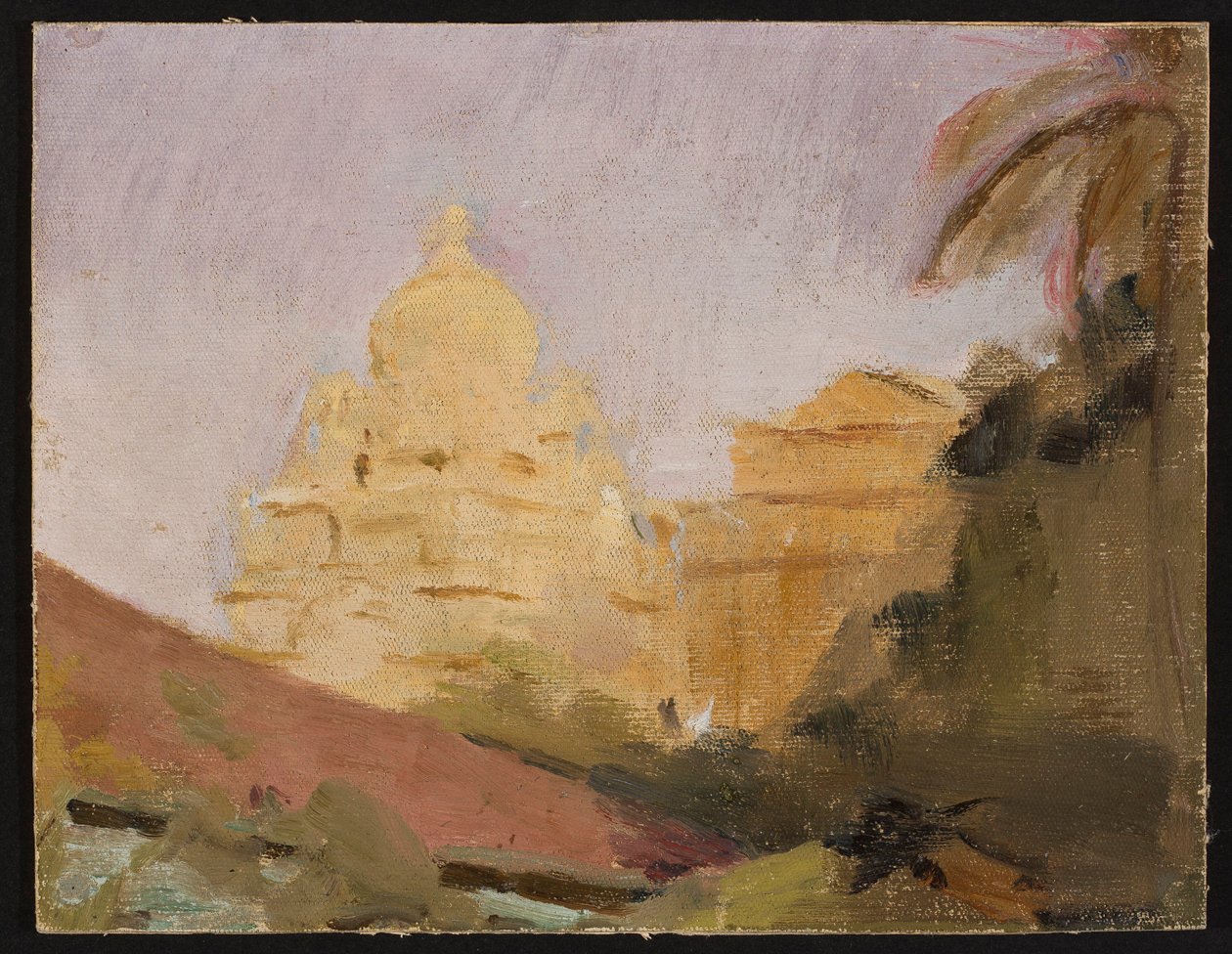 Bombay - Temple. From a Journey to India by Jan Ciągliński