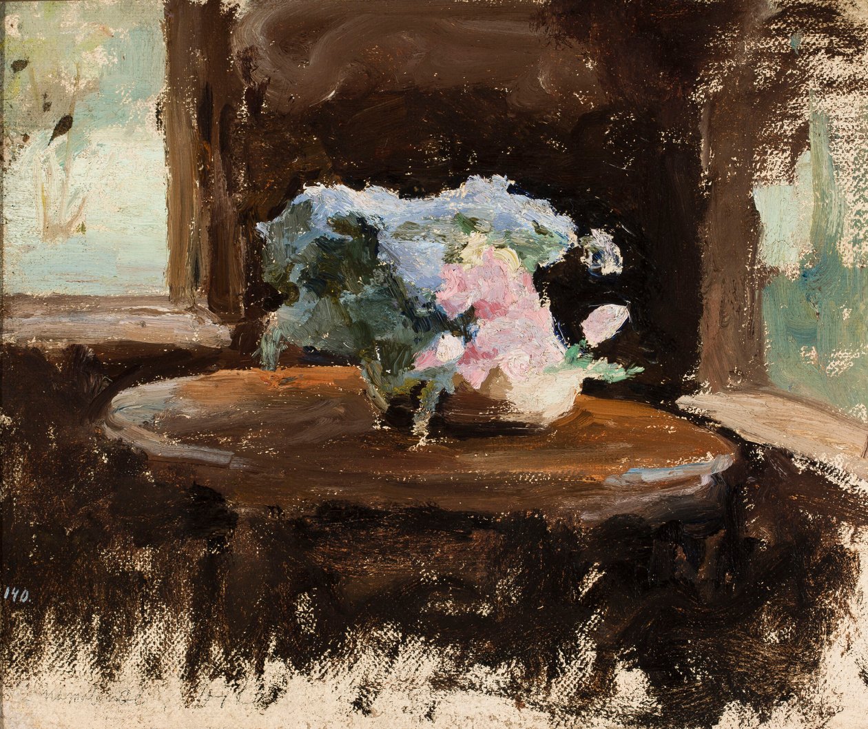 Bouquet of Forget-Me-Nots by Jan Ciągliński