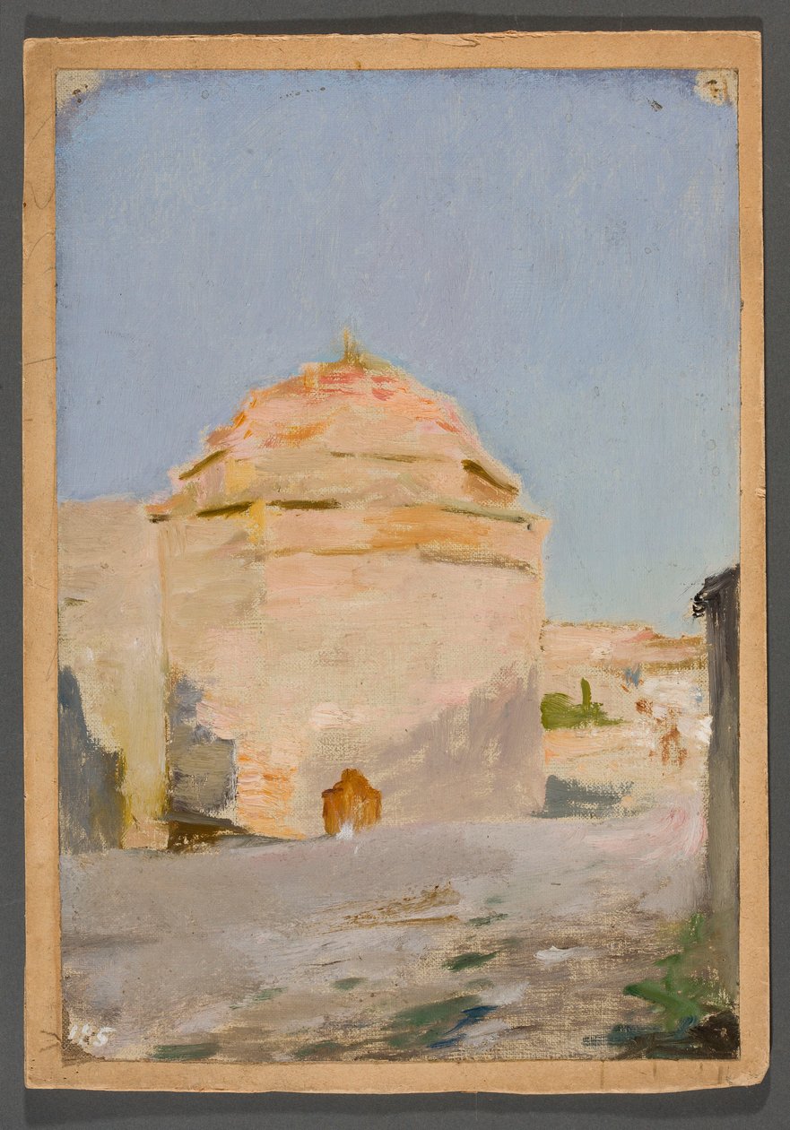 Tomb of Maria Potocka in Bakhchysarai. From a Journey to Crimea by Jan Ciągliński