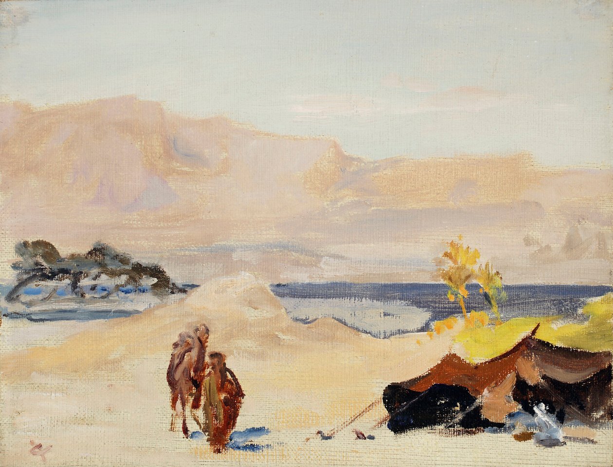 Dead Sea. From a Journey to Palestine by Jan Ciągliński