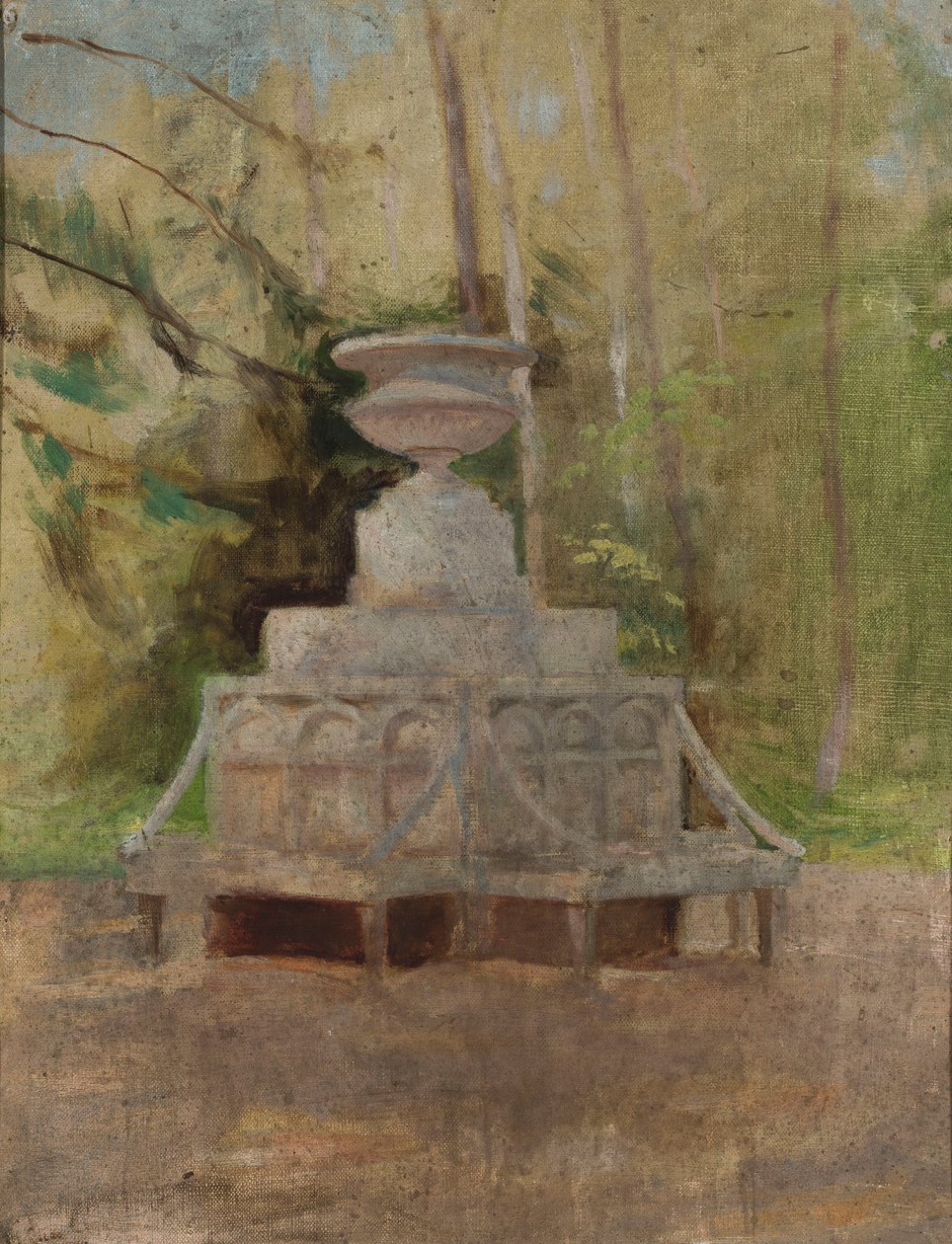 Park Motif from Talashkino by Jan Ciągliński
