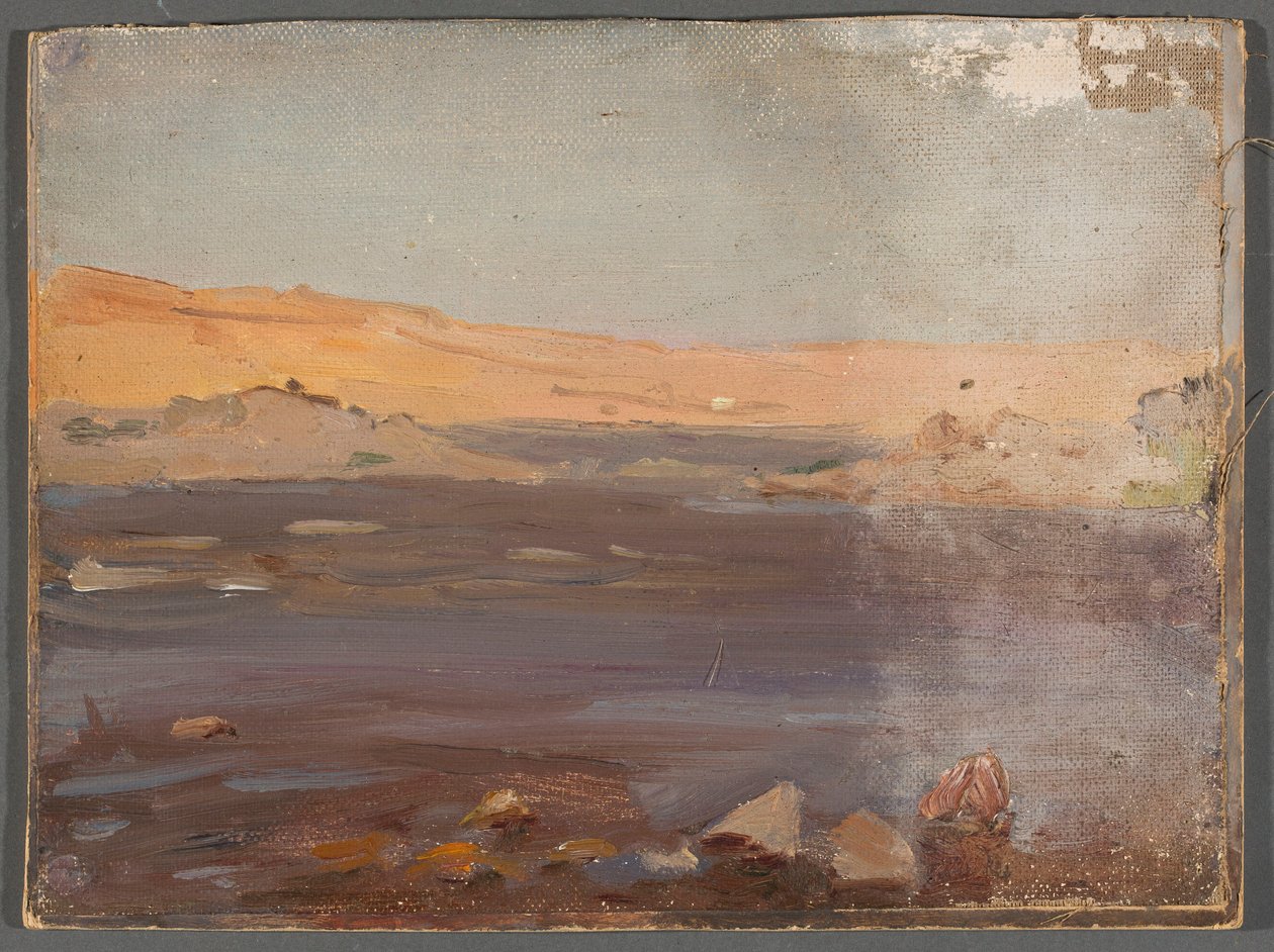 Nile. From a Journey to Egypt by Jan Ciągliński