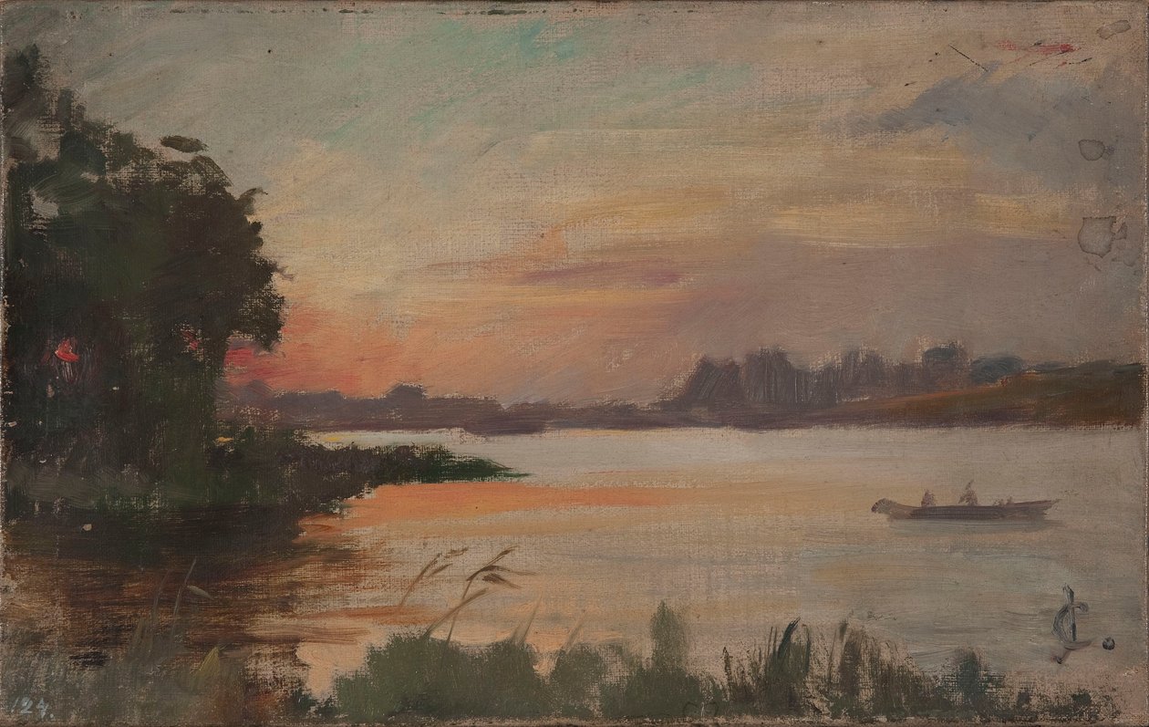 Landscape from Finland by Jan Ciągliński