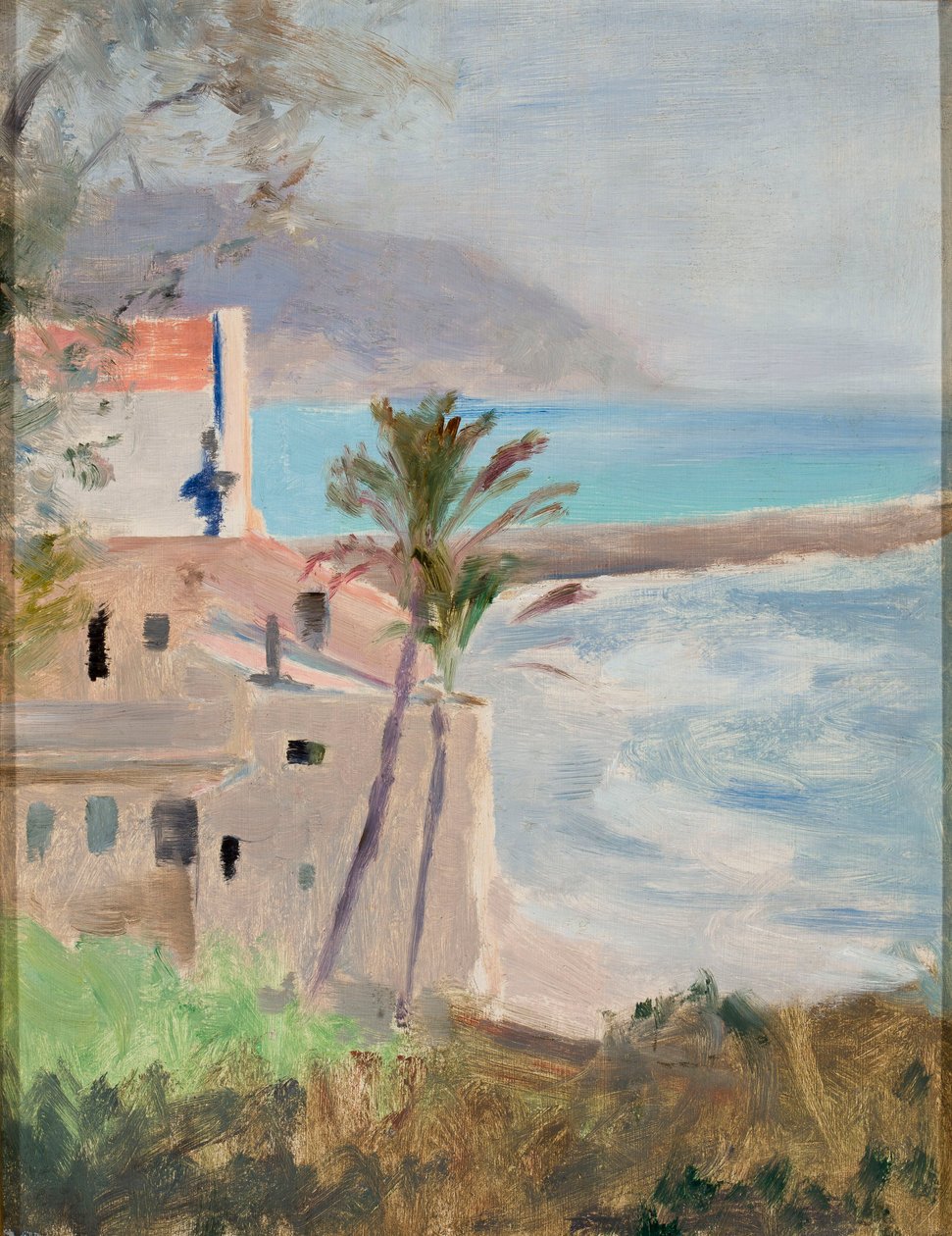 Morning in Porto Cruz Maurizia. From a Journey to Italy by Jan Ciągliński
