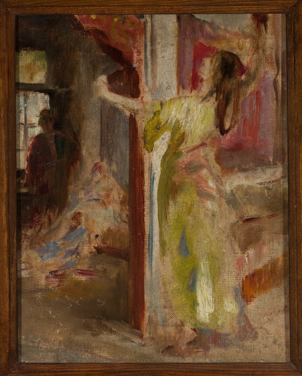 Study for the Painting "Potocka in Bakhchisarai" by Jan Ciągliński