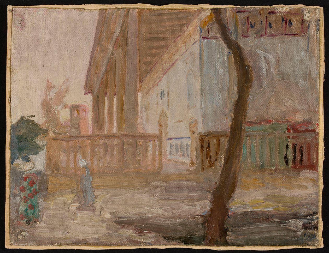 Turkestan - Mosque Fence. From a Journey to Turkestan by Jan Ciągliński