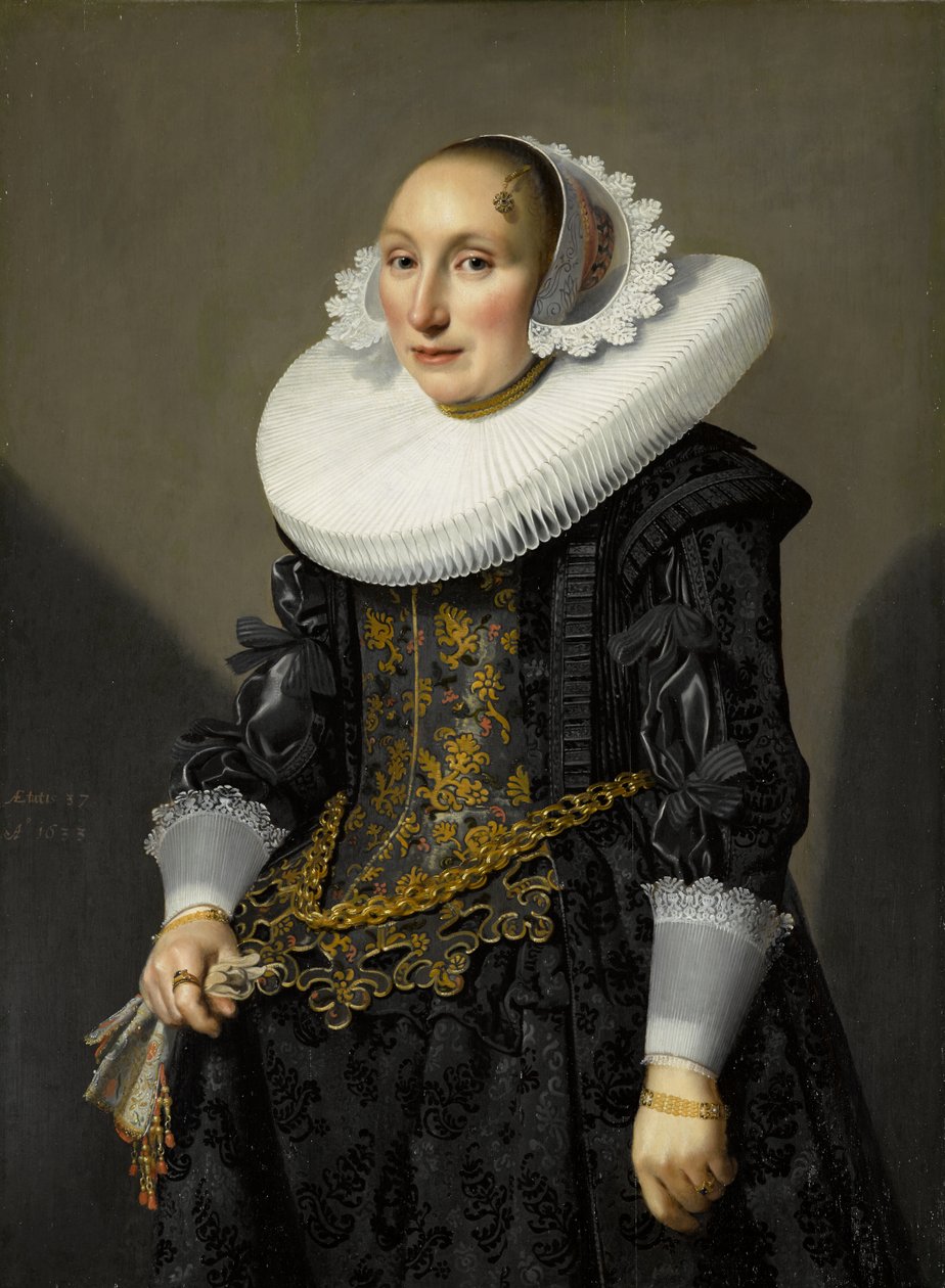 Portrait of Adriana van der Aam by Jan Damen Cool
